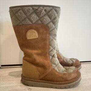 Sorel Women's Brown and beige Winter Boots